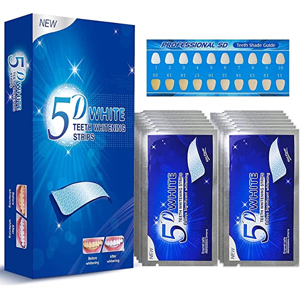 5D TEETH WHITENING STRIPS