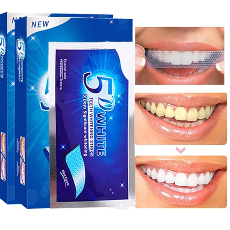 5D TEETH WHITENING STRIPS