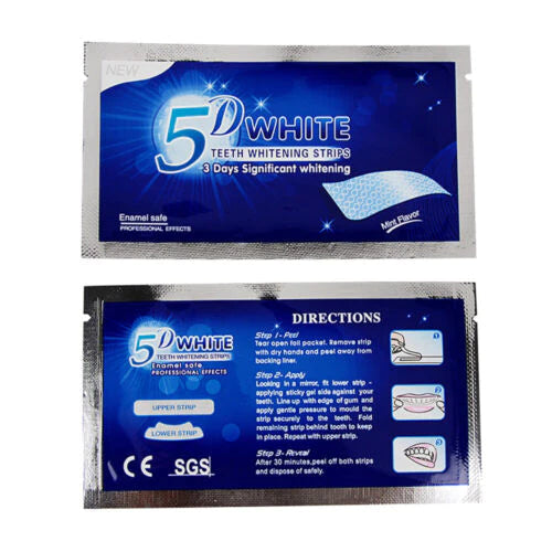 5D TEETH WHITENING STRIPS